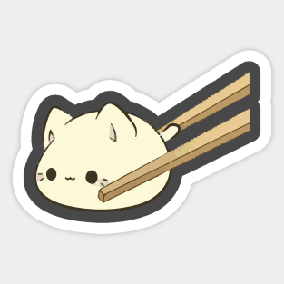 Kitty Dumpling Sticker